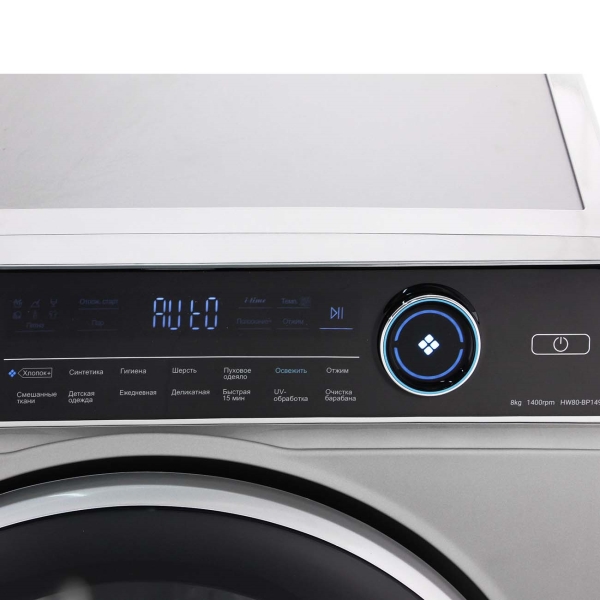 Стиральная машина узкая Haier HW80-BP14979S — фото 2