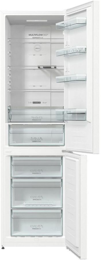 Холодильник Gorenje NRK6201SYW белый (двухкамерный) — фото 2