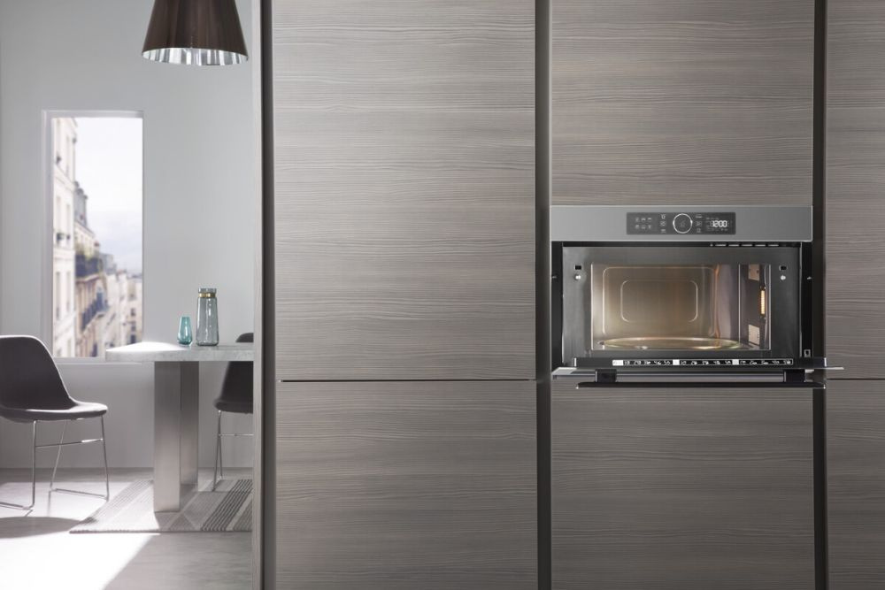 Микроволновая печь Whirlpool AMW 730/IX 31л. 1000Вт нержавеющая сталь/черный (встраиваемая) — фото 6