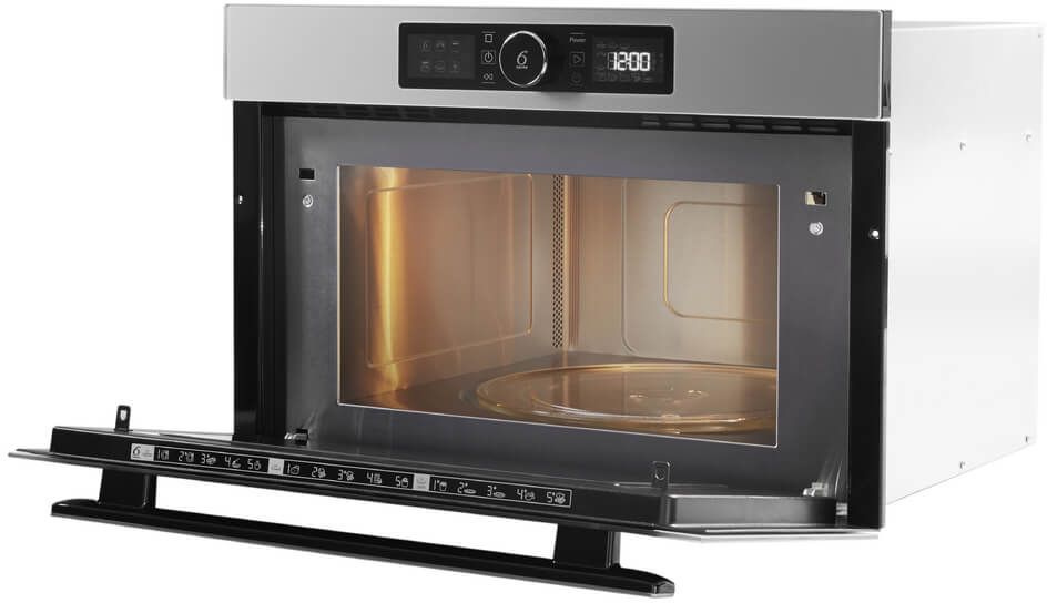 Микроволновая печь Whirlpool AMW 730/IX 31л. 1000Вт нержавеющая сталь/черный (встраиваемая) — фото 2