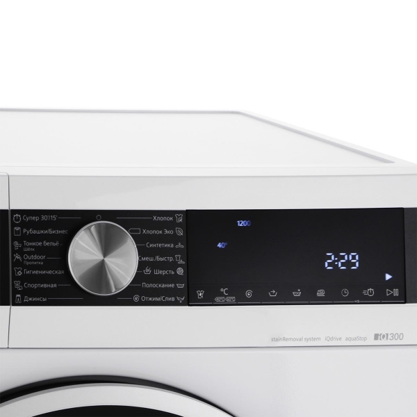Стиральная машина узкая Siemens iQ300 PerfectCare WH22A2W1OE — фото 2
