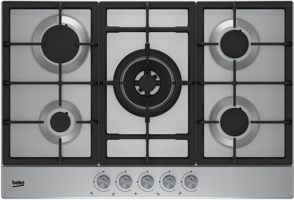 Газовая варочная поверхность Beko HIAW75225SX нержавеющая сталь