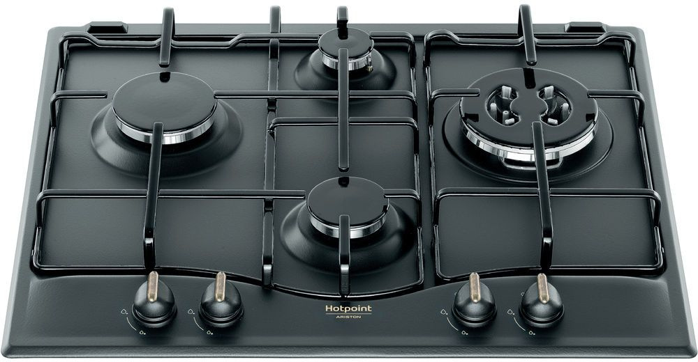 Газовая варочная поверхность Hotpoint-Ariston 7HPCN 640T (AN) R/HA антрацит