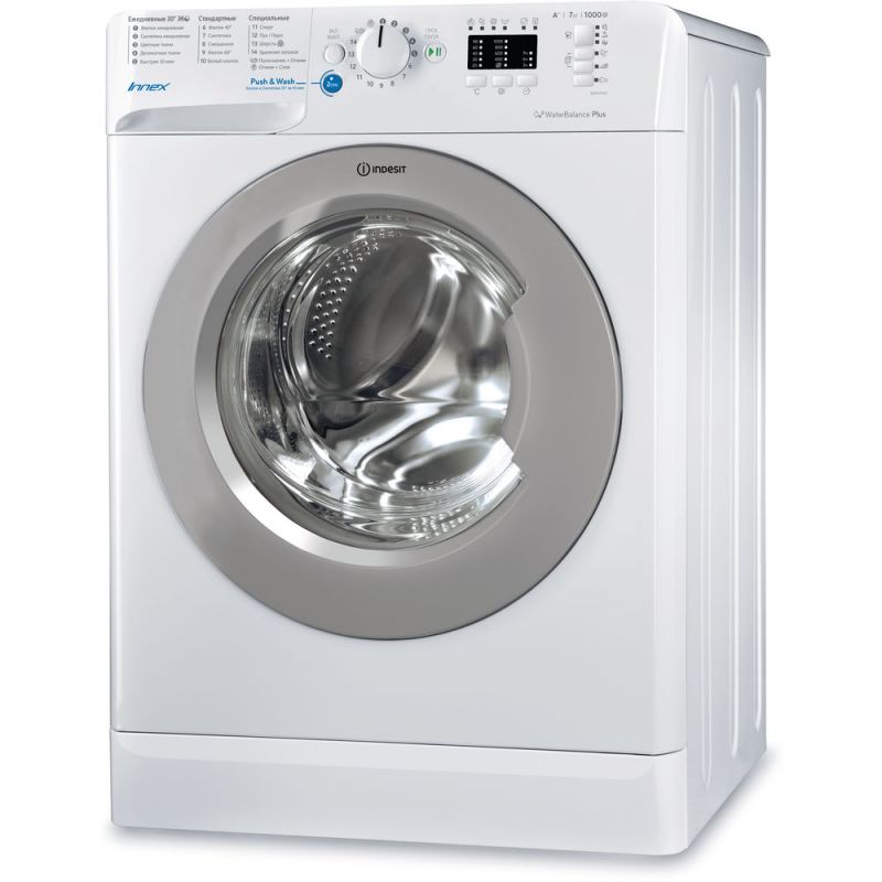Стиральная машина Indesit Innex BWSA 71052 L S класс: A загр.фронтальная макс.:7кг белый — фото 3