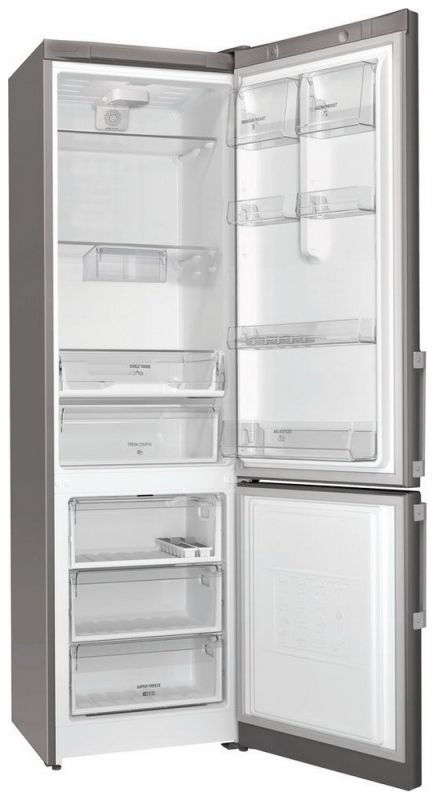 Холодильник Hotpoint-Ariston HS 5201 X O нержавеющая сталь (двухкамерный)