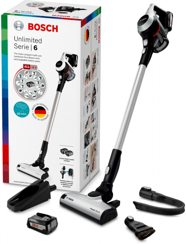 Пылесос Bosch BCS61BAT2 черный/белый — фото 3