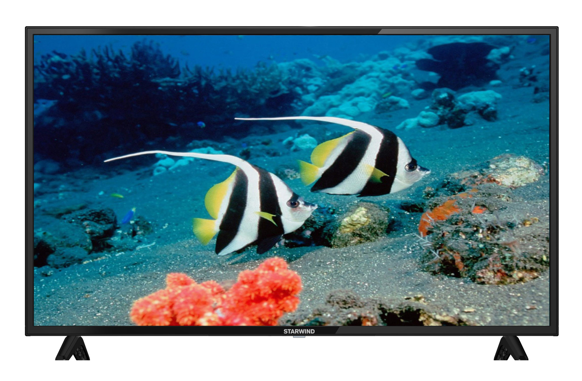 Телевизор LED Starwind 42" SW-LED42BB200 черный/Ultra HD/60Hz/DVB-T/DVB-T2/DVB-C/DVB-C2/DVB-S/DVB-S2/USB (RUS)