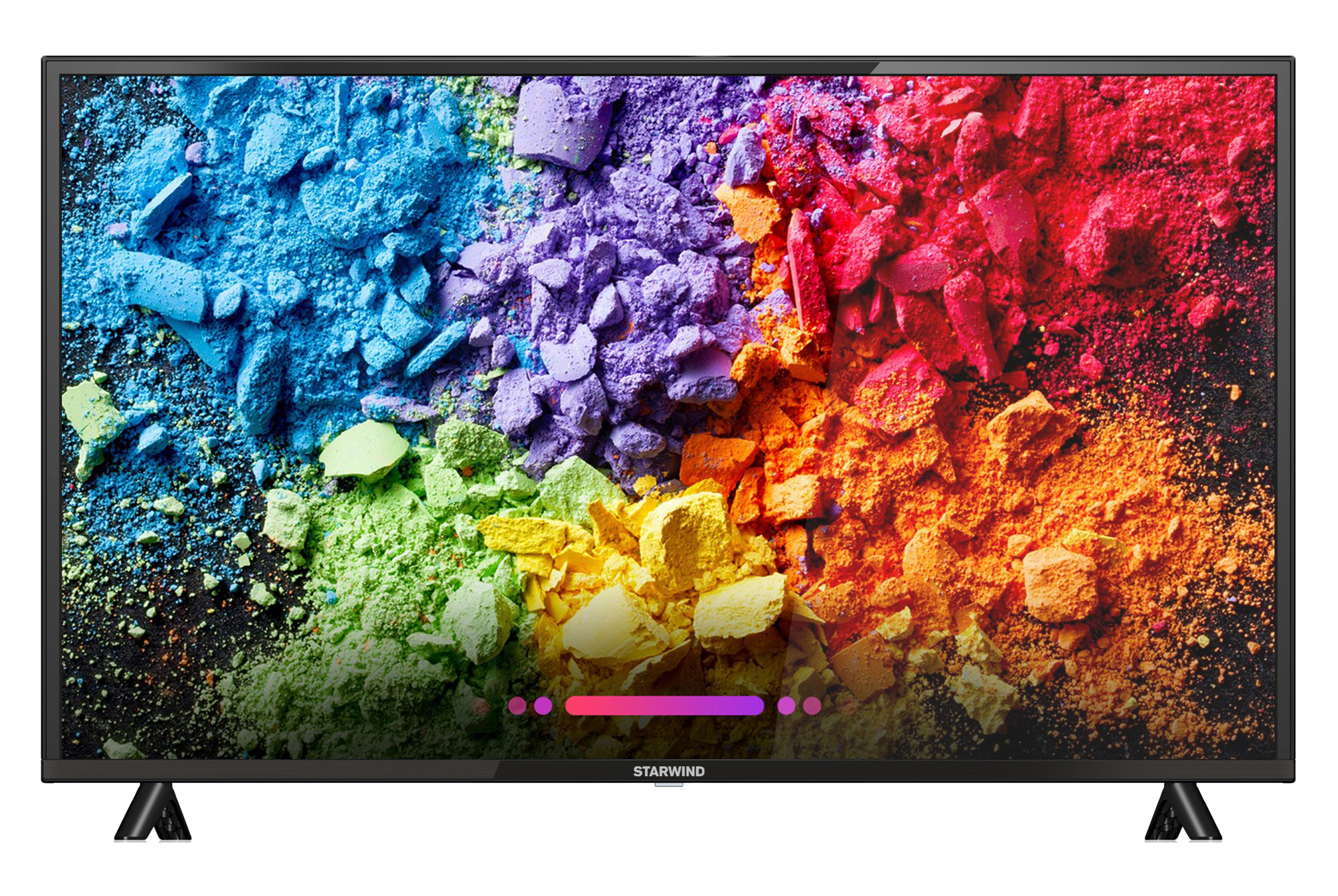 Телевизор LED Starwind 42" SW-LED42SB300 черный/Ultra HD/60Hz/DVB-T/DVB-T2/DVB-C/DVB-C2/DVB-S/DVB-S2/USB/WiFi/Smart TV (RUS)
