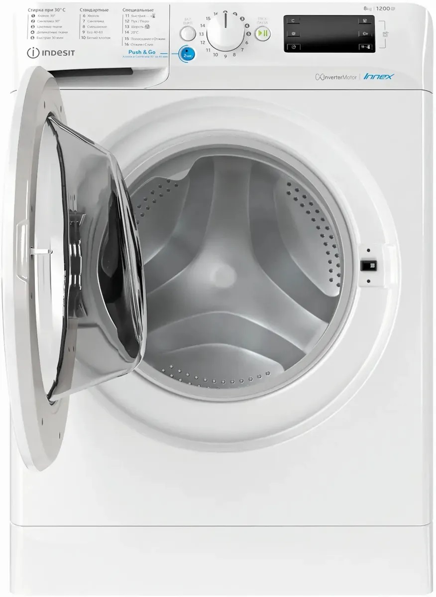 Стиральная машина Indesit BWE 81282 L — фото 2