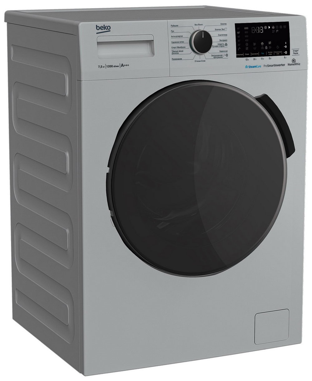 Стиральная машина Beko WSPE7H616S — фото 2