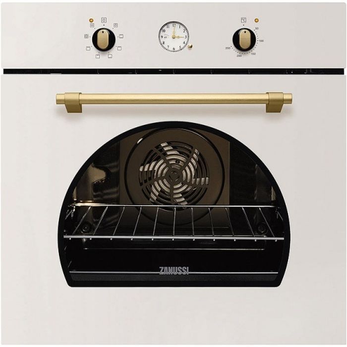Духовой шкаф Электрический Zanussi OPZB2300C кремовый — фото 2