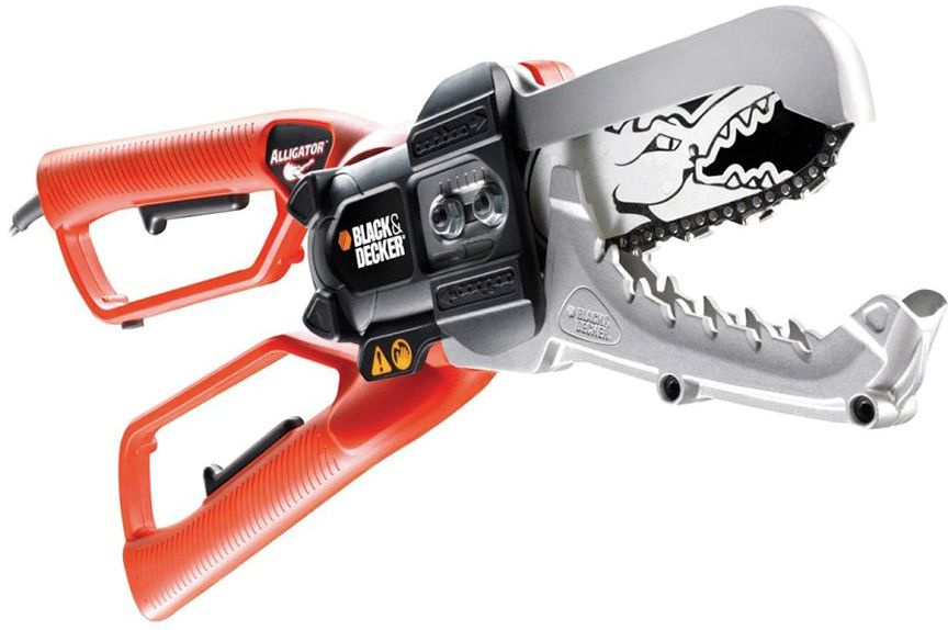Электрическая цепная пила Black+Decker GK1000-QS 550Вт дл.шин.:3.9" (10cm) — фото 5