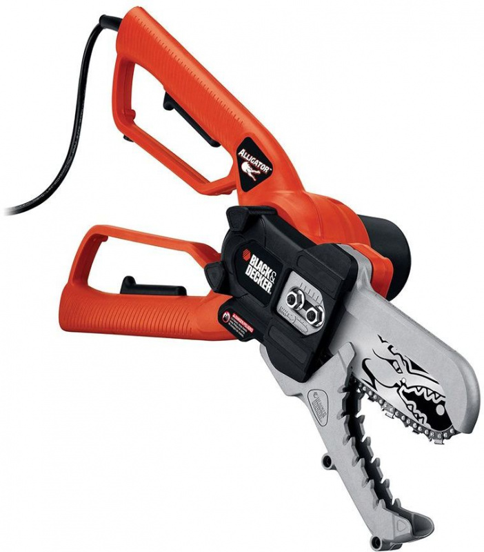 Электрическая цепная пила Black+Decker GK1000-QS 550Вт дл.шин.:3.9" (10cm) — фото 3
