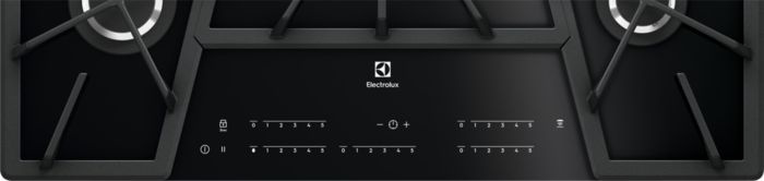 Газовая варочная поверхность Electrolux KGV7539IK черный — фото 2