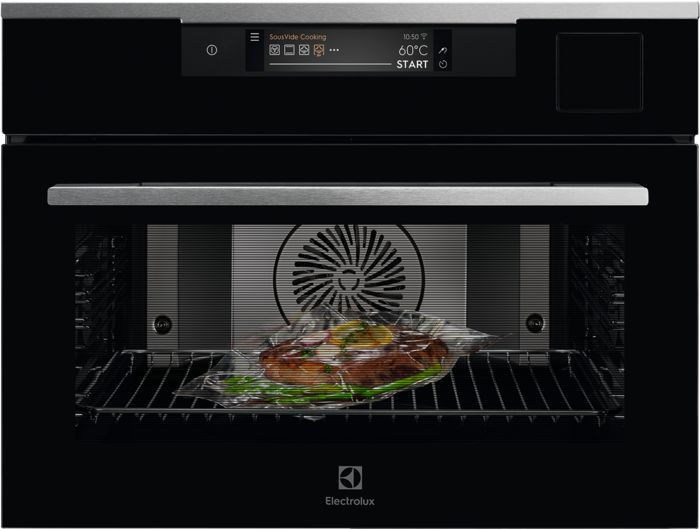 Духовой шкаф Электрический Electrolux VKA9S21WX нержавеющая сталь/черный