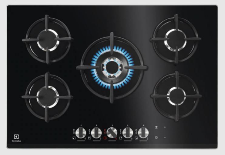 Газовая варочная поверхность Electrolux GPE373NK черный — фото 7