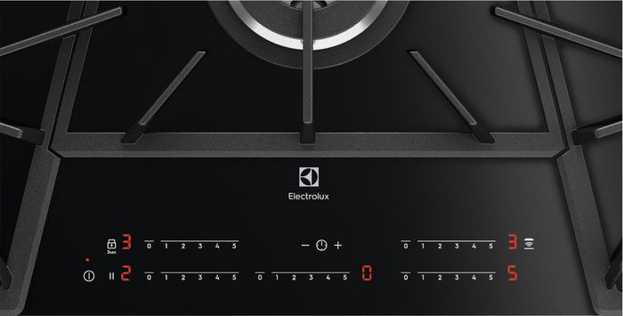 Газовая варочная поверхность Electrolux KGV9539IK черный — фото 2