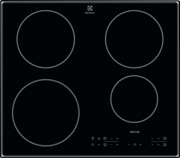 Индукционная варочная поверхность Electrolux IPEV644RCC черный/серебристый — фото 4
