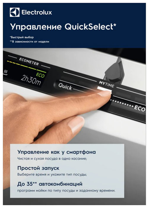 Посудомоечная машина Electrolux EEQ947200L — фото 4