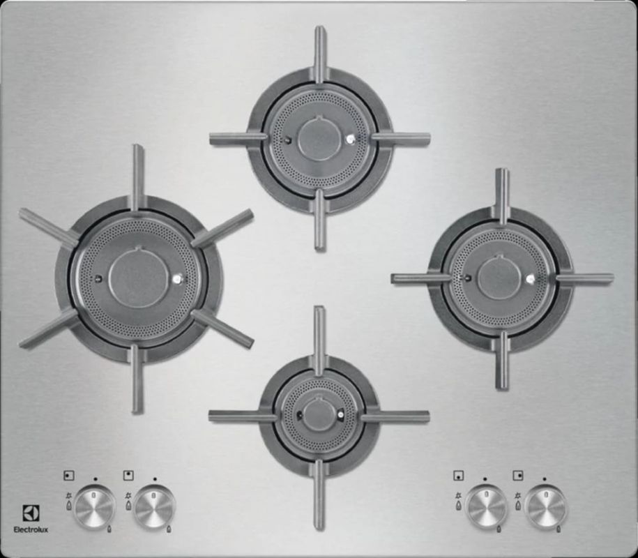 Газовая варочная поверхность Electrolux EGU96647LX нержавеющая сталь — фото 8