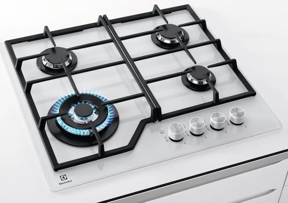 Газовая варочная поверхность Electrolux GPE363YV белый