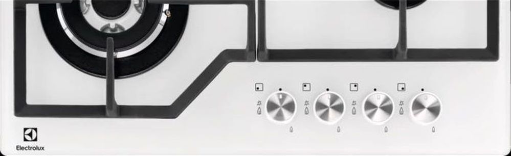 Газовая варочная поверхность Electrolux GPE363YV белый — фото 4