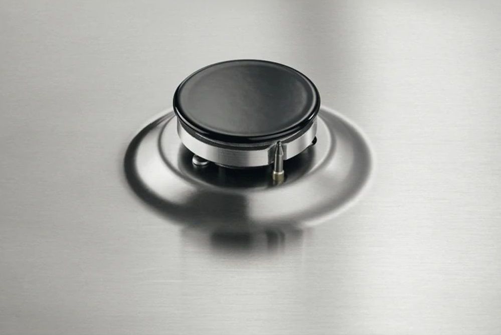 Газовая варочная поверхность Electrolux GPE362RBW кремовый — фото 4