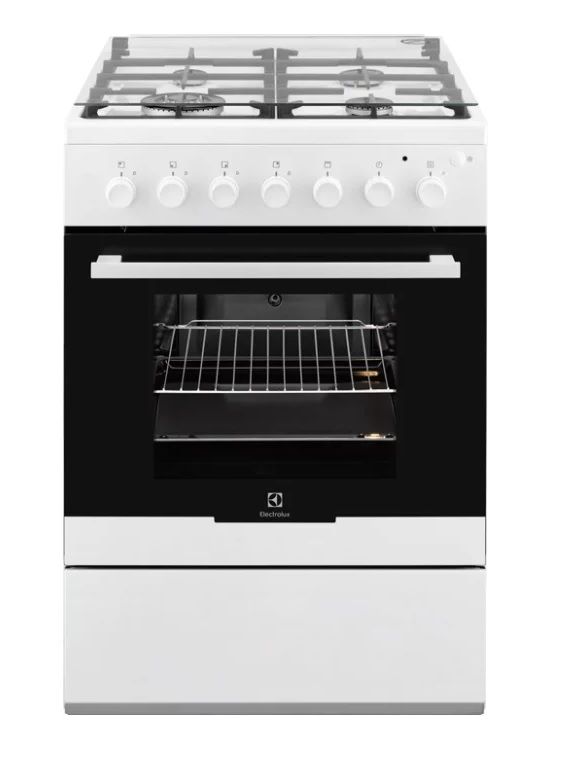 Плита Газовая Electrolux EKG96118CW белый