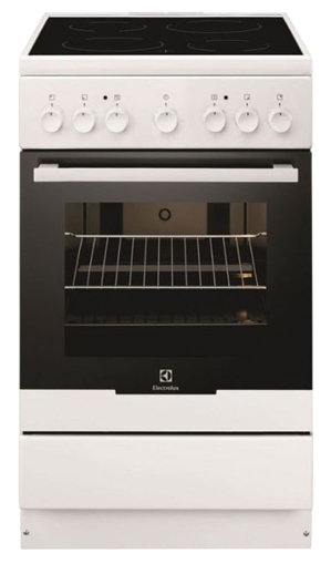Плита Электрическая Electrolux EKC951101W белый стеклокерамика