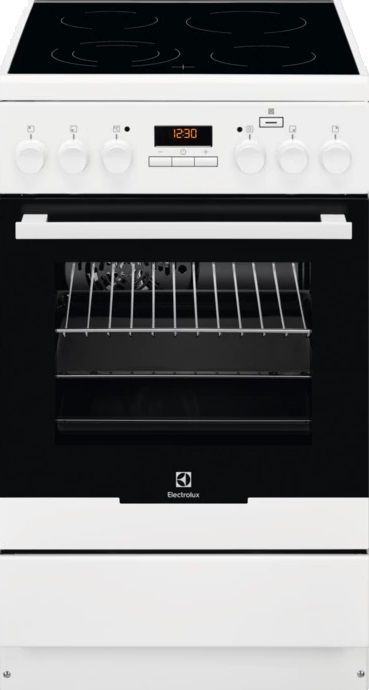 Плита Электрическая Electrolux EKC954909W белый стеклокерамика — фото 5