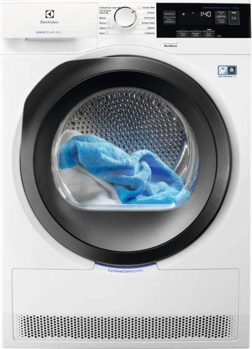 Сушильная машина Electrolux EW8HR359S кл.энер.:A++ макс.загр.:9кг белый — фото 8