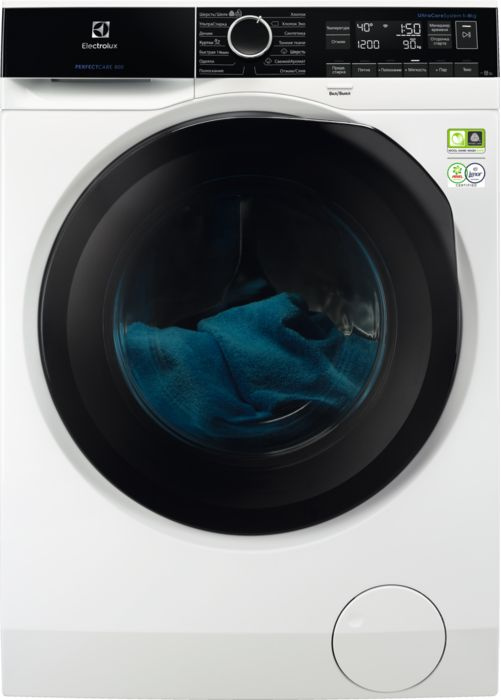 Стиральная машина Electrolux PerfectCare 800 EW8F1R48B класс: A+++ загр.фронтальная макс.:8кг белый — фото 6