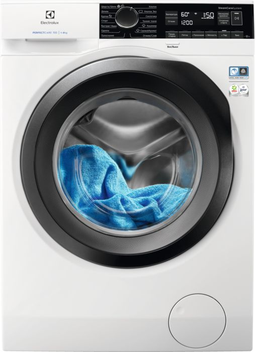 Стиральная машина Electrolux PerfectCare 700 EW7F2R48S класс: A+++ -30% загр.фронтальная макс.:8кг белый — фото 3