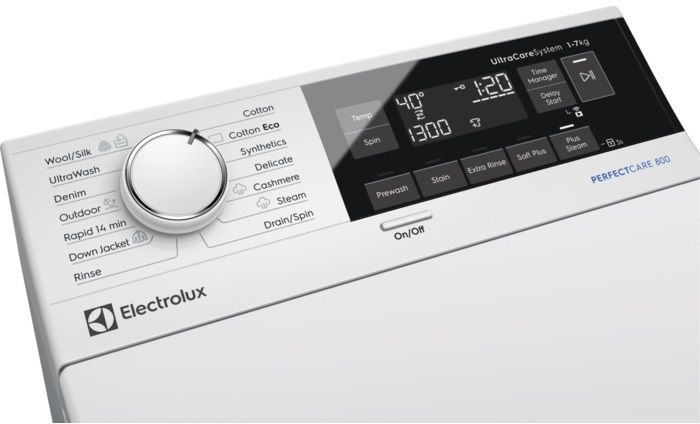 Стиральная машина Electrolux EW8T3R562 класс: A-40% загр.вертикальная макс.:6кг белый — фото 2