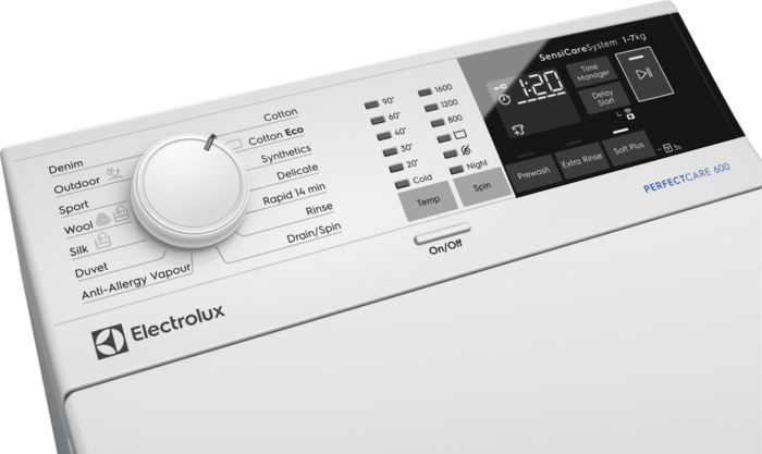 Стиральная машина Electrolux EW6T4R262 класс: A загр.вертикальная макс.:6кг белый — фото 6