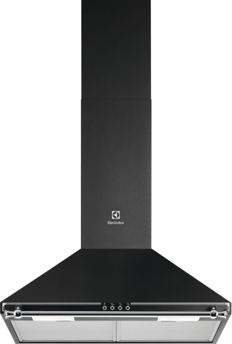 Вытяжка каминная Electrolux EFC226B черный/серебристый