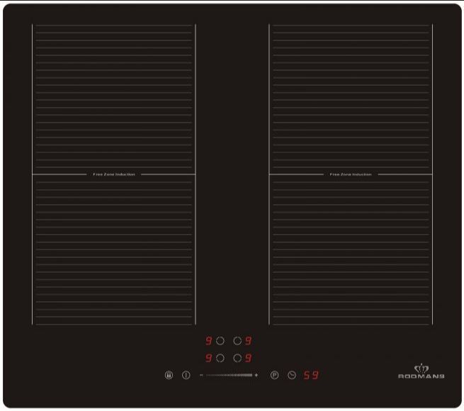 Электрическая варочная панель  RODMANS BHI 6211 BL