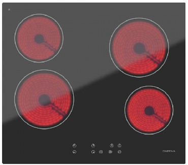 Электрическая варочная панель  ДАРИНА 4P E 323 B