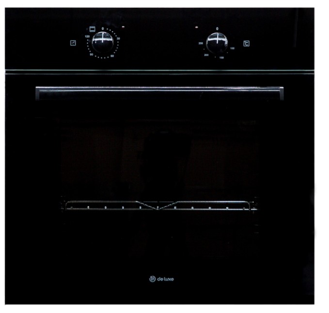 Электрический духовой шкаф  DE LUXE 6003.01 эшв - 070 (505100) чер