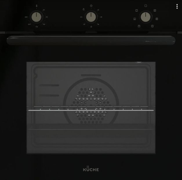 Электрический духовой шкаф  KUCHE AGM 167 B Черный