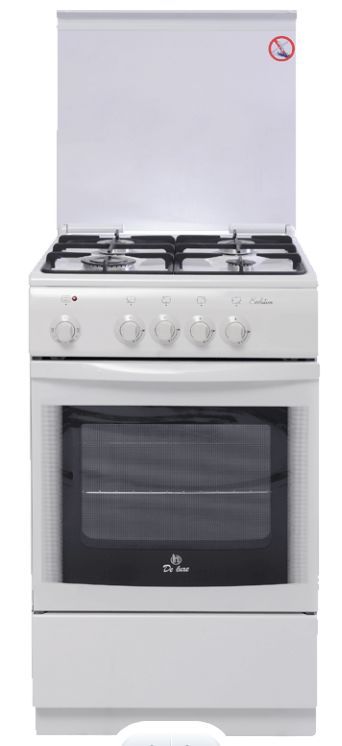 Газовая плита  DE LUXE 5040.21ГЭ (941001) бел.