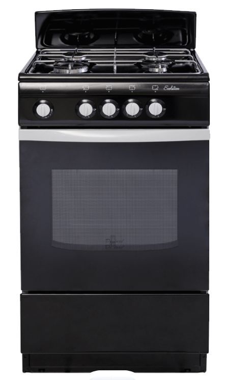 Газовая плита  DE LUXE 5040.38Г (951120) чер.