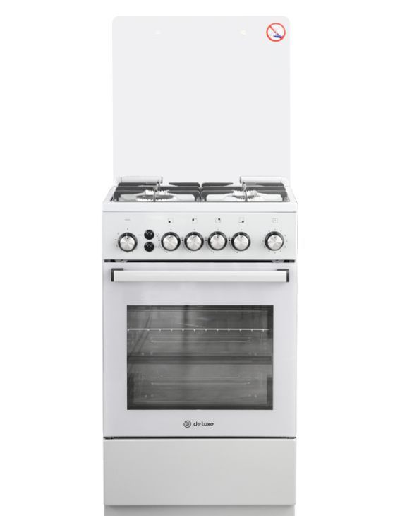 Газовая плита  DE LUXE 5040.40г (кр) ЧР-012
