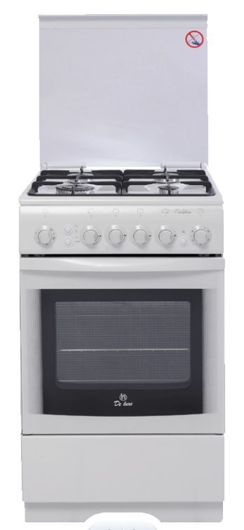 Газовая плита  DE LUXE 5040.41Г (951900) бел.