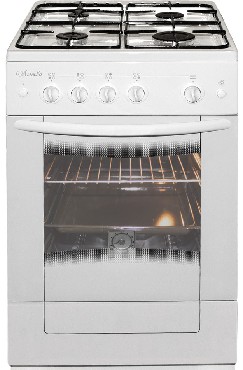 Газовая плита  ЛЫСЬВА ГП 400 М2С-2у белая, без крышки