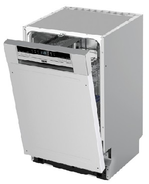 Посудомоечная машина  BBK 45-DW202D серебро