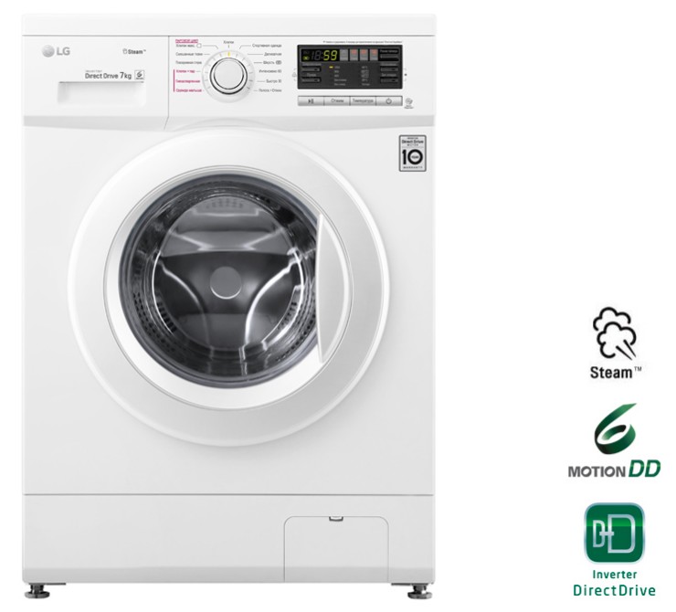 Стиральная машина  LG F1296HDS0