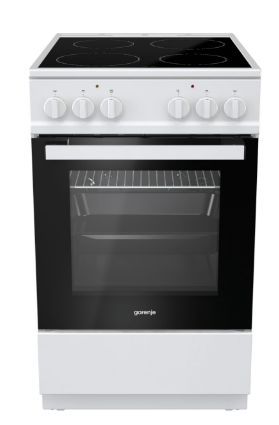 Электрическая плита  GORENJE EC5121WG-B стеклокерамика