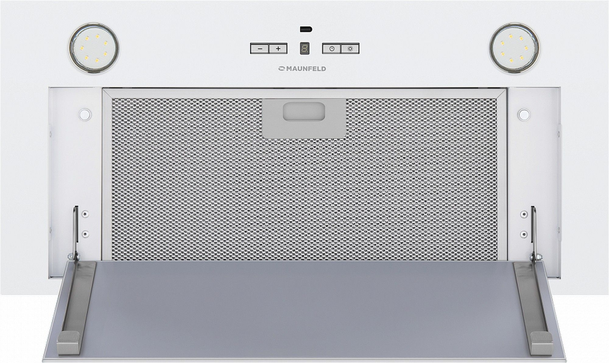 Вытяжка встраиваемая Maunfeld Fantasy 1000ST 60 белый управление: кнопочное (1 мотор) — фото 4