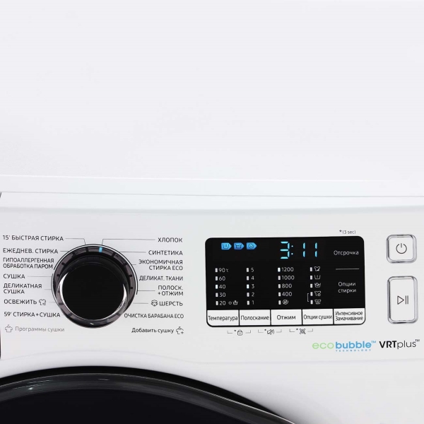 Стиральная машина с сушкой Samsung WD80K52E0AW — фото 2